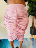Luxury Mackenzie Ruffled Plus Size Panelled Women Skirt