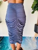 Luxury Mackenzie Ruffled Plus Size Panelled Women Skirt