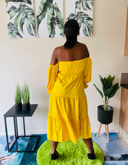 Yellow Mellow Summer Dress