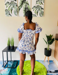 Rosie Mini Purple Dress