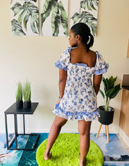 Rosie Mini Purple Dress