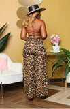 Jessica Leopard Jumpsuit for Women