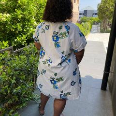 Malia Summer Floral Plus Size Dress for Women