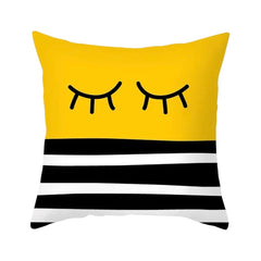 Mellow Yellow Plush Luxury Continental Scatter Cushion Covers 60cm by 60cm