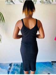 Eliza Gorgeous Ribbed Winter Dress for women