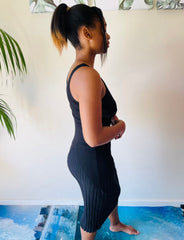 Eliza Gorgeous Ribbed Winter Dress for women