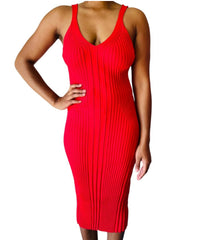 Eliza Gorgeous Ribbed Winter Dress for women