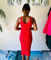 Eliza Gorgeous Ribbed Winter Dress for women