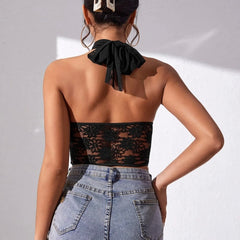 Jamina Floral Tank Crop Corset Top Bustier Cami Top