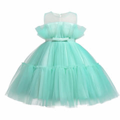 Winona Tulle Ball Gown Party Birthday Wedding Mesh Tutu Dress for children
