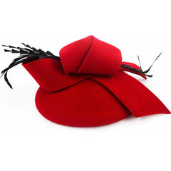 English Cocktail, Party or Wedding Elegant Fedora Hat