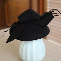English Cocktail, Party or Wedding Elegant Fedora Hat