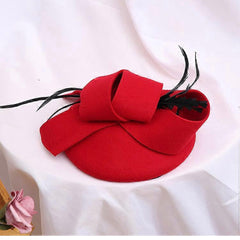 English Cocktail, Party or Wedding Elegant Fedora Hat