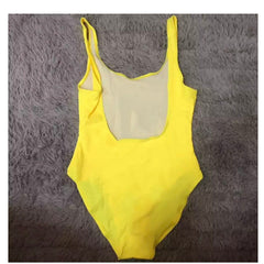 Yellow Melanin Swimsuit