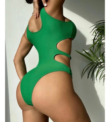 Keep Up Green Swimsuit
