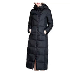 Miss Q Winter Long Bomber Parka Puffer jackets for women