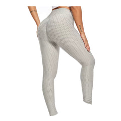 Bubble wrinkle Gym workout sexy Leggings