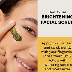 Acure Brightening Facial Scrub- 100% Vegan