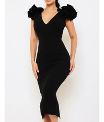 Midi Stylish I Am Gorgeous All Size Plus Size Dress for Women