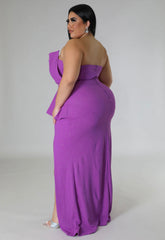 Wardrobenthings Classy as ever Glittered Plus Size Dress