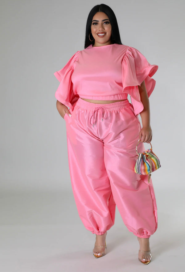 The Lady Mama Pant Set Plus Size