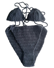 Stunning Chippoh Knit Crotchet Bikini Swimwear Set