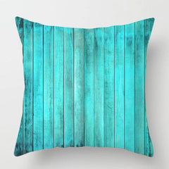 Blue Plush Luxury Continental Scatter Cushion Cover 60cm by 60cm