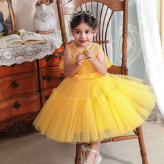 Winona Tulle Ball Gown Party Birthday Wedding Mesh Tutu Dress for children