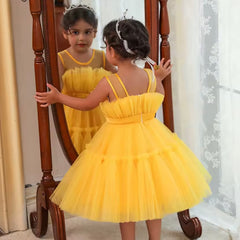 Winona Tulle Ball Gown Party Birthday Wedding Mesh Tutu Dress for children