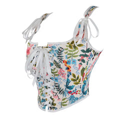 Marie High Quality Tank Crop Corset Top Bustier Cami Top