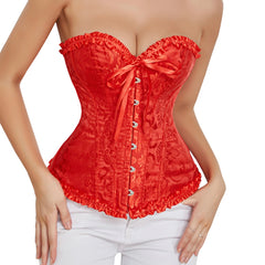 Xoe Vintage High Quality Tank Crop Corset Top Bustier Cami Top