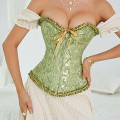 Xoe Vintage High Quality Tank Crop Corset Top Bustier Cami Top