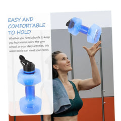 Wardrobenthings Boujee Dumbbell Shaped Gym Fitness  Water Bottle 2.6 L