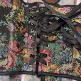 Zoey High Quality Tank Crop Corset Top Bustier Cami Top
