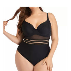Lupita Mid Lacy Plus Size Swimsuit