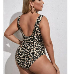 Leopard print Jolly Plus Size swimsuit