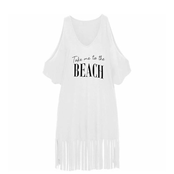 Take me to the Beach Swimsuit Swimwear Beach Cover UP
