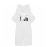 Take me to the Beach Swimsuit Swimwear Beach Cover UP