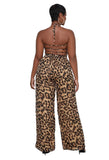 Jessica Leopard Jumpsuit for Women