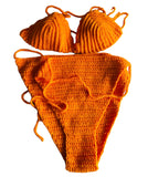Stunning Chippoh Knit Crotchet Bikini Swimwear Set