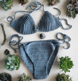Stunning Chippoh Knit Crotchet Bikini Swimwear Set