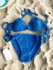 Stunning Chippoh Knit Crotchet Bikini Swimwear Set
