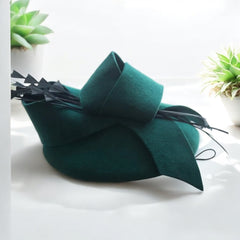 English Cocktail, Party or Wedding Elegant Fedora Hat