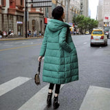 Miss Q Winter Long Bomber Parka Puffer jackets for women
