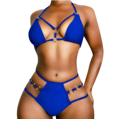 Laila Strings Attached Bikini Swimsuit Swimwear
