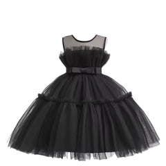 Winona Tulle Ball Gown Party Birthday Wedding Mesh Tutu Dress for children