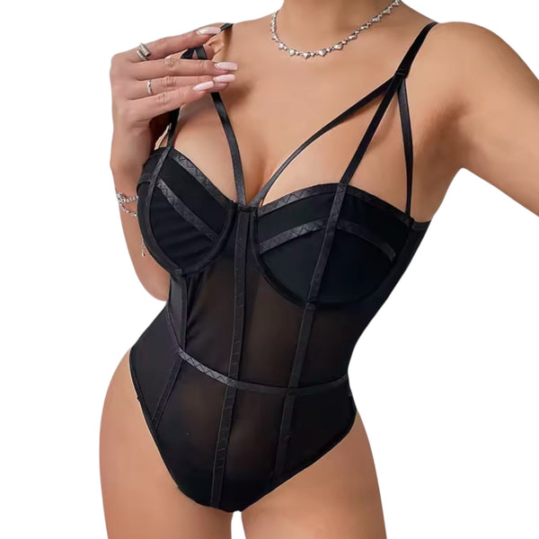 Brito Tank Crop Corset Bodysuit Top Bustier Cami Top