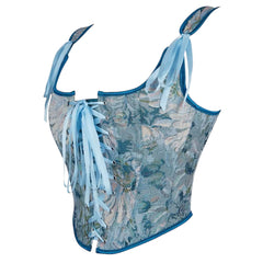 Mel Tank Corset Crop Top Bustier Cami Top