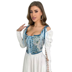 Mel Tank Corset Crop Top Bustier Cami Top