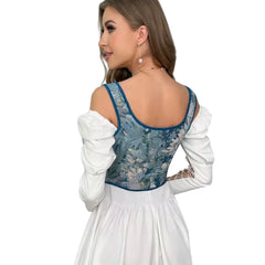 Mel Tank Corset Crop Top Bustier Cami Top